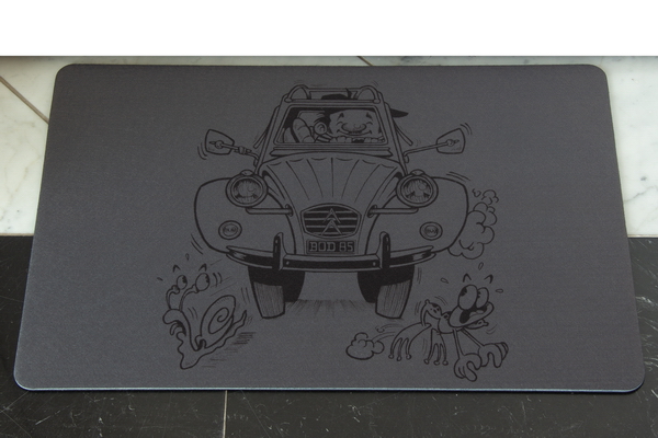 The 2CV door mat